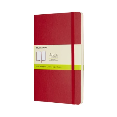Moleskine Notesz Puha Skarlát Piros 