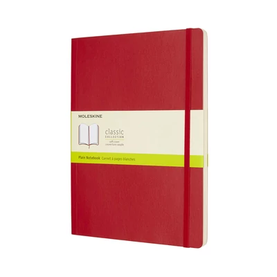 Moleskine Notesz Puha Skarlát Piros 