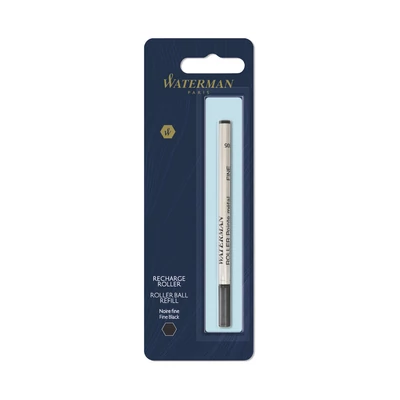 Waterman Rollertoll Betét Fekete F