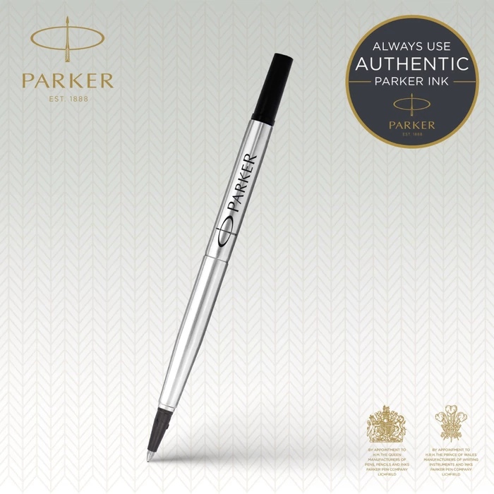 Parker Royal Rollertoll betét - Fekete - F-es írócsúcs