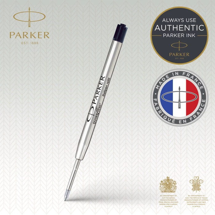 Parker Royal Golyóstoll betét - Fekete - M-es írócsúcs