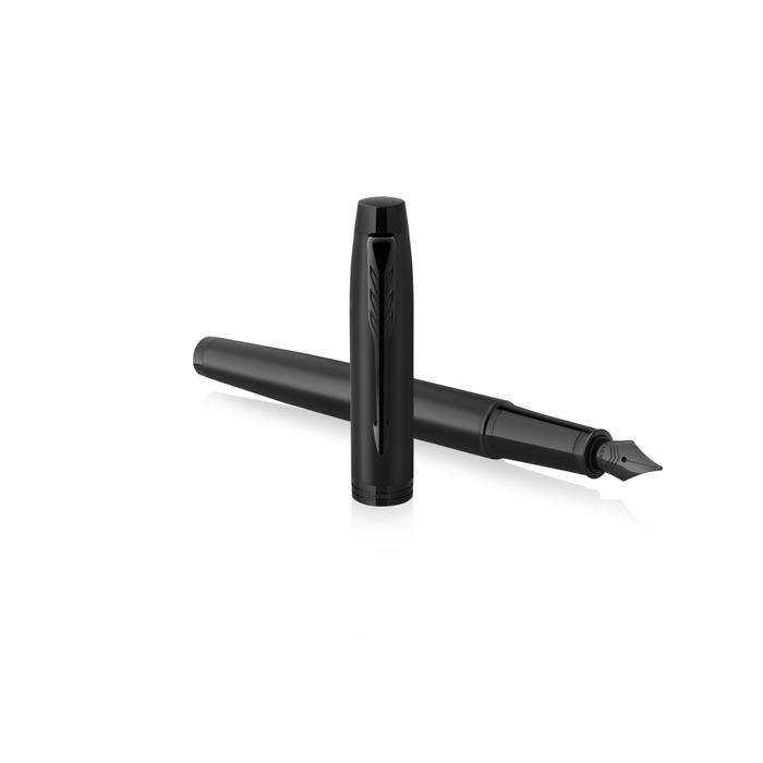 Parker Royal IM Black Edition Töltőtoll Achromatic Black