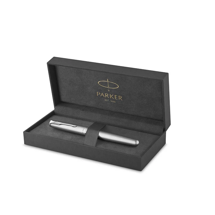 Parker Royal Sonnet Essential Töltőtoll Stainless Steel Króm klipsz