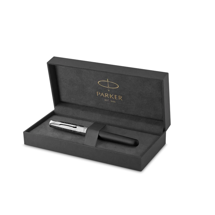 PARKER ROYAL SONNET LEGACY OF FLIGHT 18K TÖLTŐTOLL BLACK