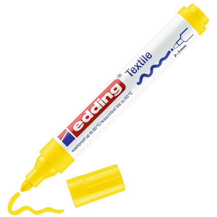 edding 4500 CR T-shirt textilmarker Yellow