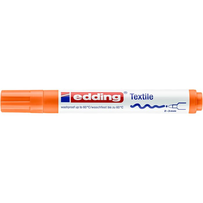 edding 4500 CR T-shirt textilmarker Orange