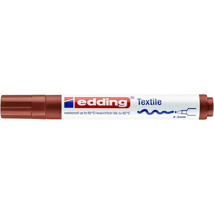 edding 4500 CR T-shirt textilmarker Brown