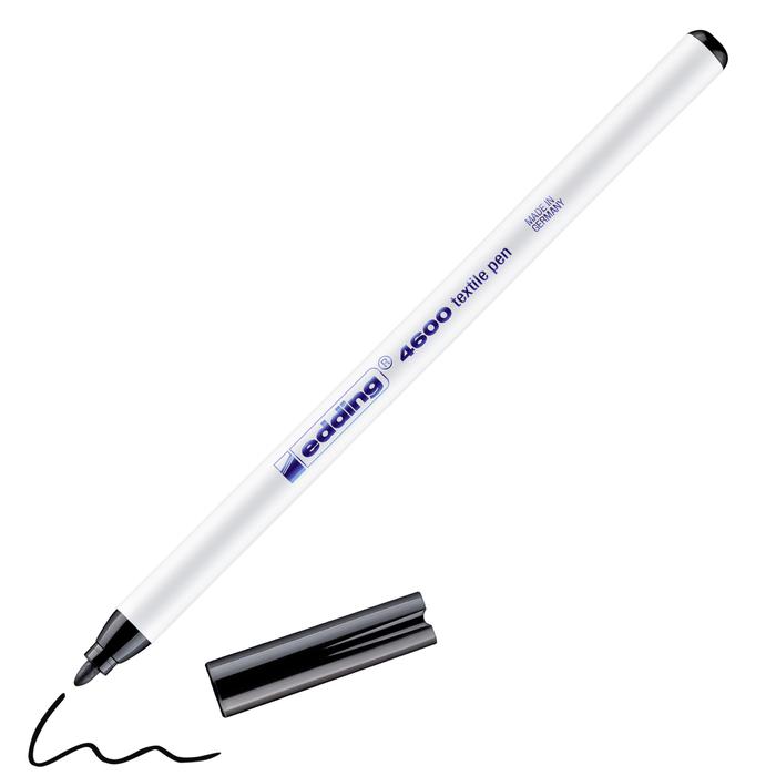 edding 4600 T-shirt textilmarker Black
