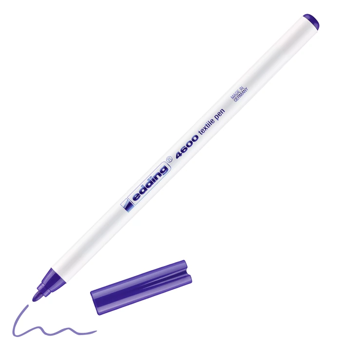 edding 4600 T-shirt textilmarker Violet