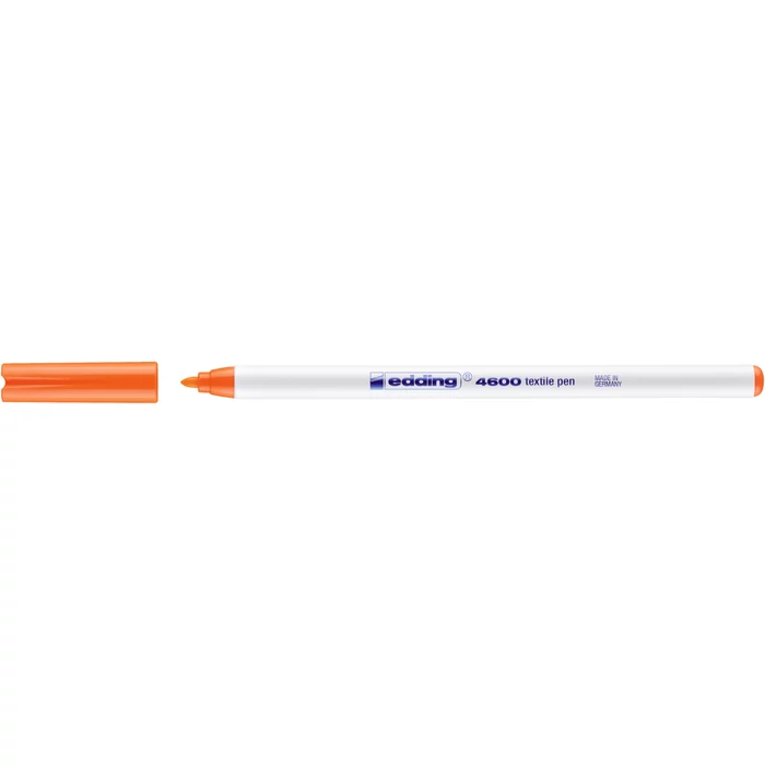 edding 4600 T-shirt textilmarker Neon Orange