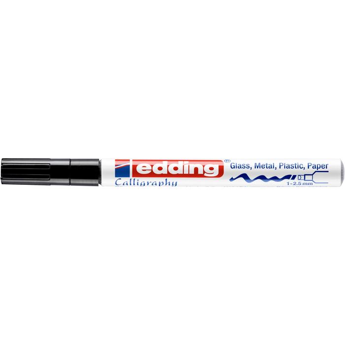 edding 753 lakkmarker kalligrafikus Black