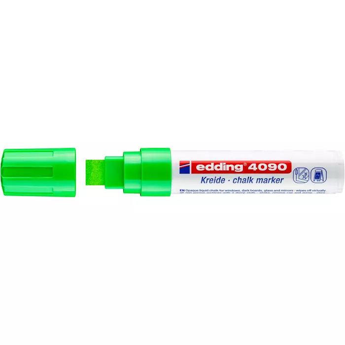 edding 4090 folyékony krétamarker Light Green