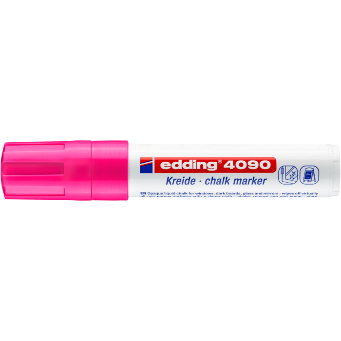 edding 4090 folyékony krétamarker Neon Pink
