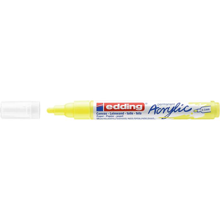 Edding 5100 Akril marker M 2-3 mm Neon yellow