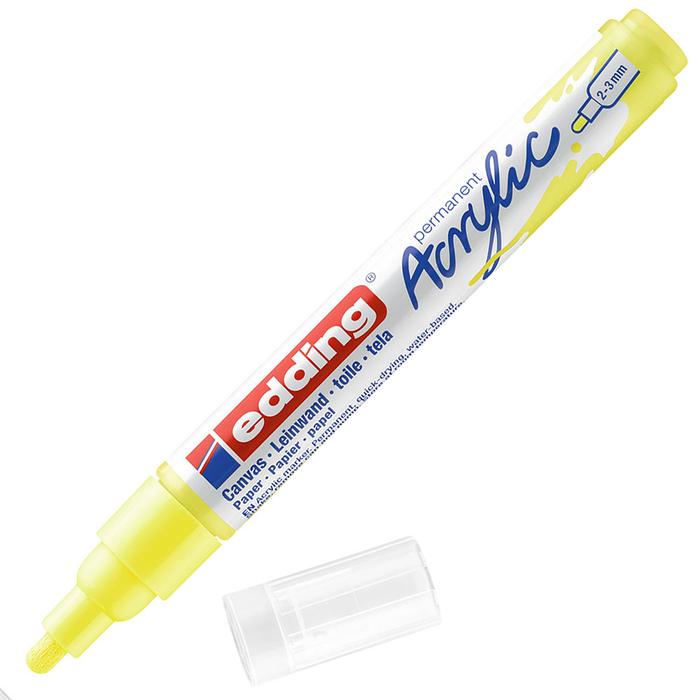 Edding 5100 Akril marker M 2-3 mm Neon yellow