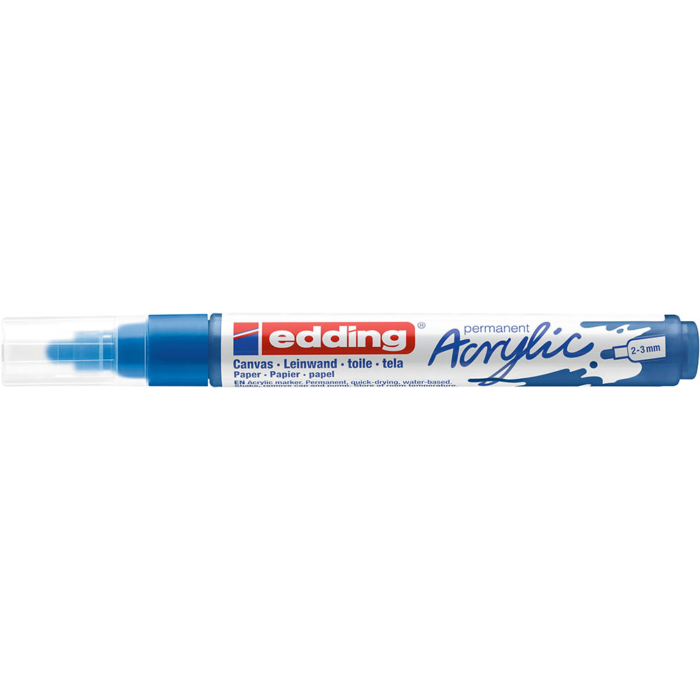 Edding 5100 Akril marker M 2-3 mm Gentian blue