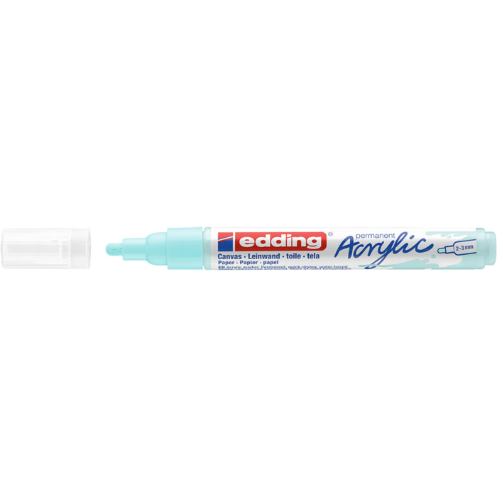 Edding 5100 Akril marker M 2-3 mm Pastel blue