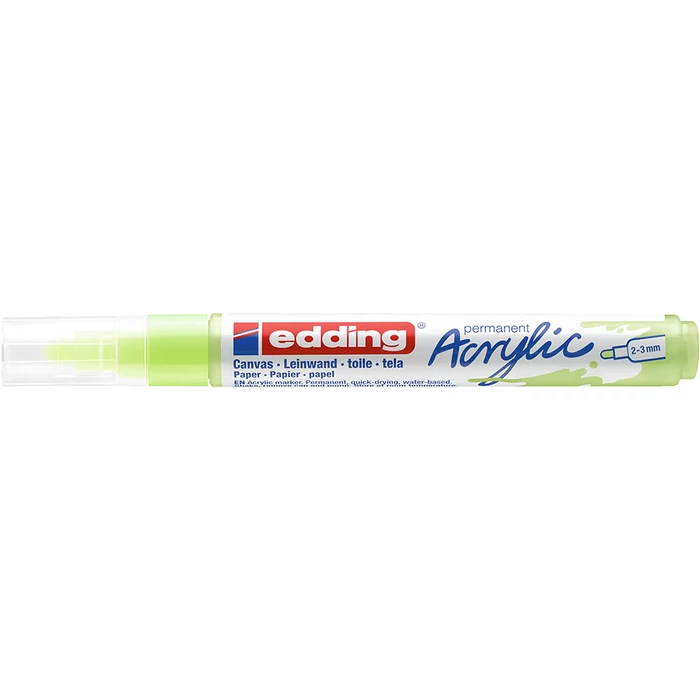 Edding 5100 Akril marker M 2-3 mm Pastel green