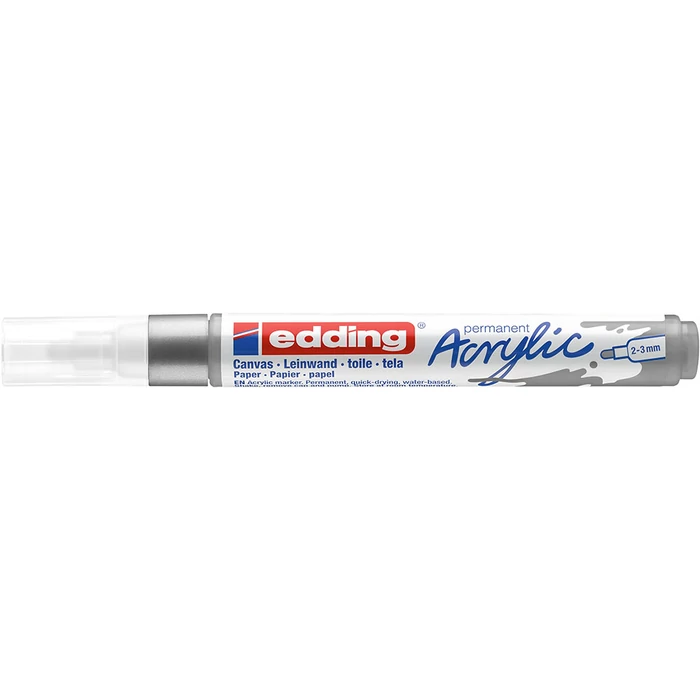 Edding 5100 Akril marker M 2-3 mm Rich silver