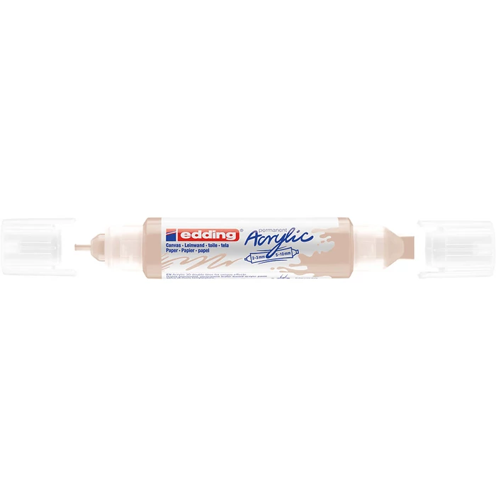 Edding 5400 Akril marker 3D Double liner 2-3 mm/5-10 mm Warm beige