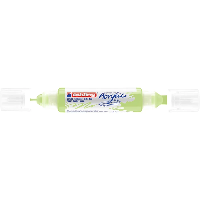 Edding 5400 Akril marker 3D Double liner 2-3 mm/5-10 mm Pastel green