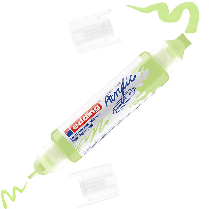 Edding 5400 Akril marker 3D Double liner 2-3 mm/5-10 mm Pastel green
