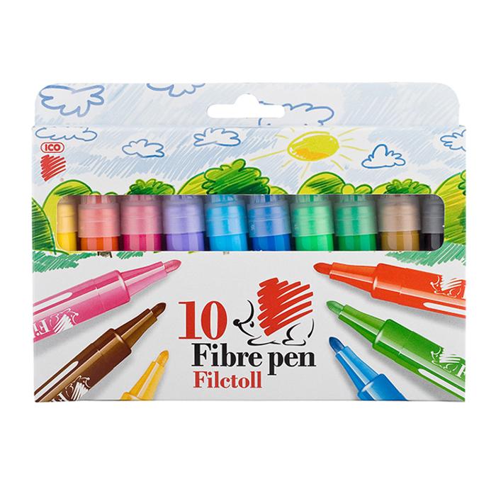 ICO SÜNI MARKER VASTAG 10 KÜLÖNFÉLE SZÍN