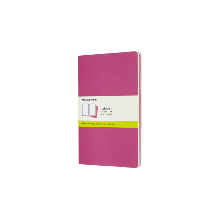 Moleskine Jegyzetfüzet Cahier 3db Élénk Pink 