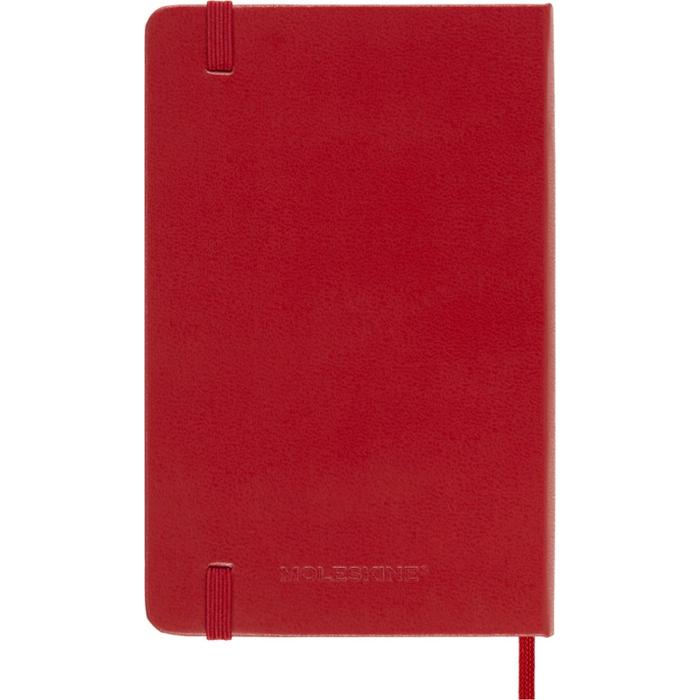Moleskine Határidőnapló 2024 12 Hónap Napi Kemény Piros "P"