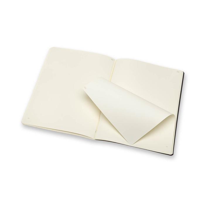 Moleskine Papertablet Cahier 2db Fekete "XL" Méret Sima